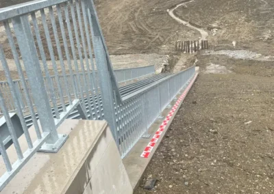 Hochwasserschutz Tollingbach - Stahlwasserbau von S.K.M.