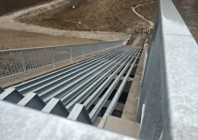 Hochwasserschutz Tollingbach - Stahlwasserbau von S.K.M.
