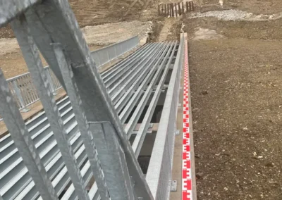 Hochwasserschutz Tollingbach - Stahlwasserbau von S.K.M.