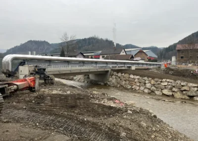 Hochwasserschutz Tollingbach - Stahlwasserbau von S.K.M.