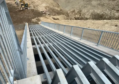 Hochwasserschutz Tollingbach - Stahlwasserbau von S.K.M.