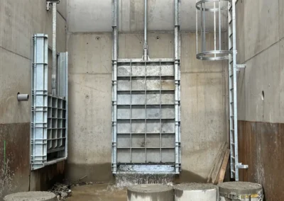 Hochwasserschutz Tollingbach - Stahlwasserbau von S.K.M.