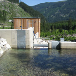 Kraftwerk Triebental - ein Stahlwasserbau-Projekt der S.K.M.