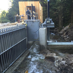 Kraftwerk Triebental - ein Stahlwasserbau-Projekt der S.K.M.