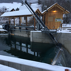 Kraftwerk Triebental - ein Stahlwasserbau-Projekt der S.K.M.