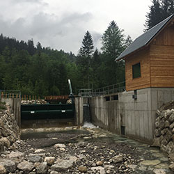 Kraftwerk Triebental - ein Stahlwasserbau-Projekt der S.K.M.