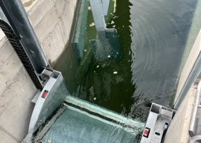 Kraftwerk Bretsteinbach II - Stahlwasserbau von S.K.M.