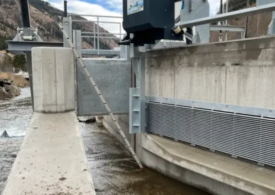 Kraftwerk Bretsteinbach II - Stahlwasserbau von S.K.M.