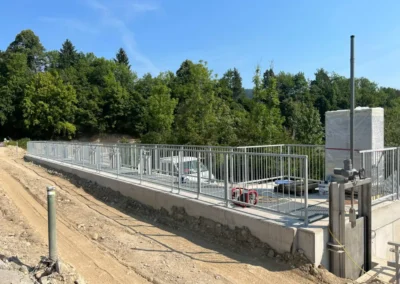 Kraftwerk Feistritz Ludmannsdorf - Stahlwasserbau von S.K.M.
