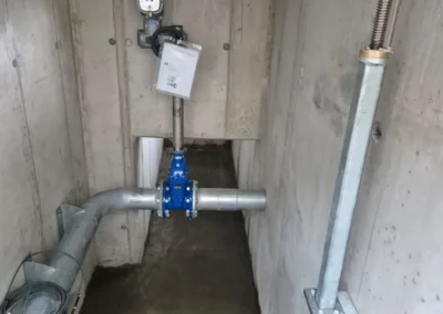 Kraftwerk Karthäusenbach - Stahlwasserbau von S.K.M.