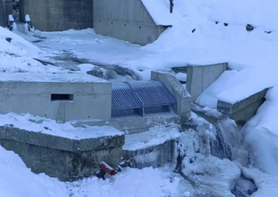 Kraftwerk Karthäusenbach - Stahlwasserbau von S.K.M.