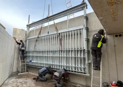 Kraftwerk Pewag Mooswiese - Stahlwasserbau von S.K.M.
