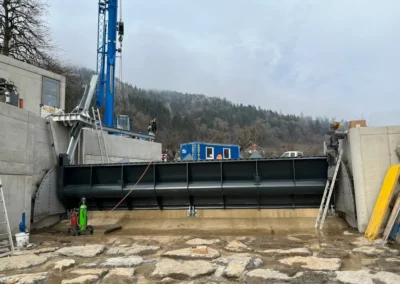 Kraftwerk Pewag Mooswiese - Stahlwasserbau von S.K.M.