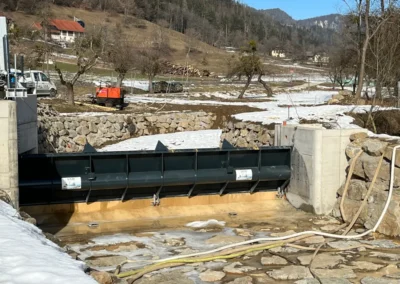 Kraftwerk Pewag Mooswiese - Stahlwasserbau von S.K.M.