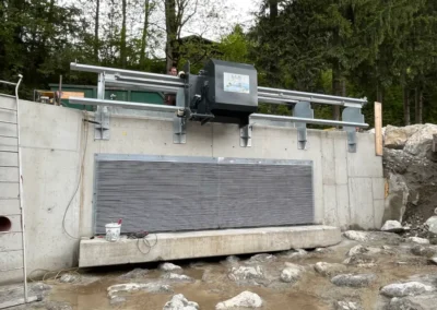 Kraftwerk Pewny Enns - Stahlwasserbau von S.K.M.