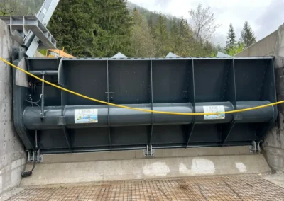 Kraftwerk Pewny Enns - Stahlwasserbau von S.K.M.