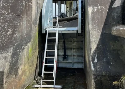 Kraftwerk Priel - Stahlwasserbau von S.K.M.