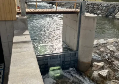 Kraftwerk Regensburger - Stahlwasserbau von S.K.M.