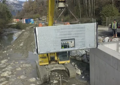 Kraftwerk Regensburger - Stahlwasserbau von S.K.M.