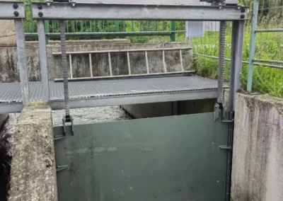 Kraftwerk Tögging Jettenbach - Stahlwasserbau von S.K.M.
