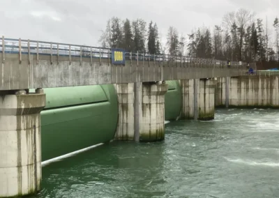 Kraftwerk Tögging Jettenbach - Stahlwasserbau von S.K.M.